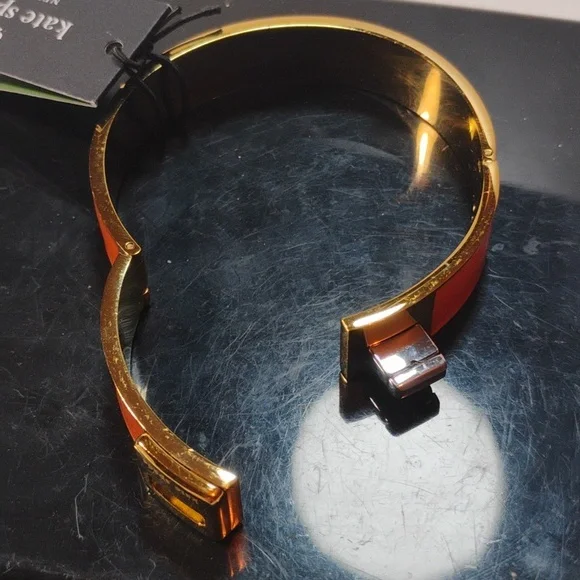 Kate Spade Phoebe Hinged Bangle New With Tags Retail $138 - Picture 5 of 7